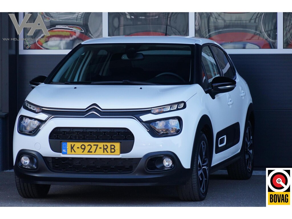 Citroën C3 1.2 PureTech Shine, NL, cam. CarPlay, trekh. dis. v.v.