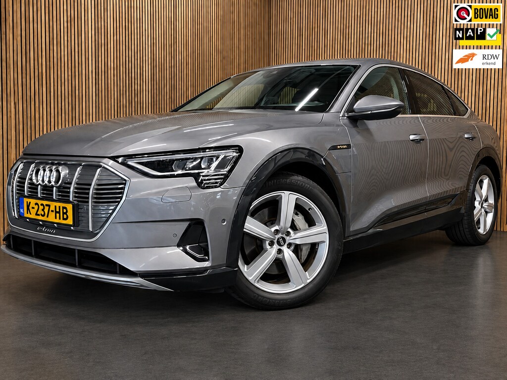 Audi e-tron Sportback 55 Quattro Business Plus 95 kWh|90%SOH|GROTE ACCU|PANO|LEDER|ACC|MEMORY|CAMERA|CARLAY/ANDROID|STOELVER|NAP|