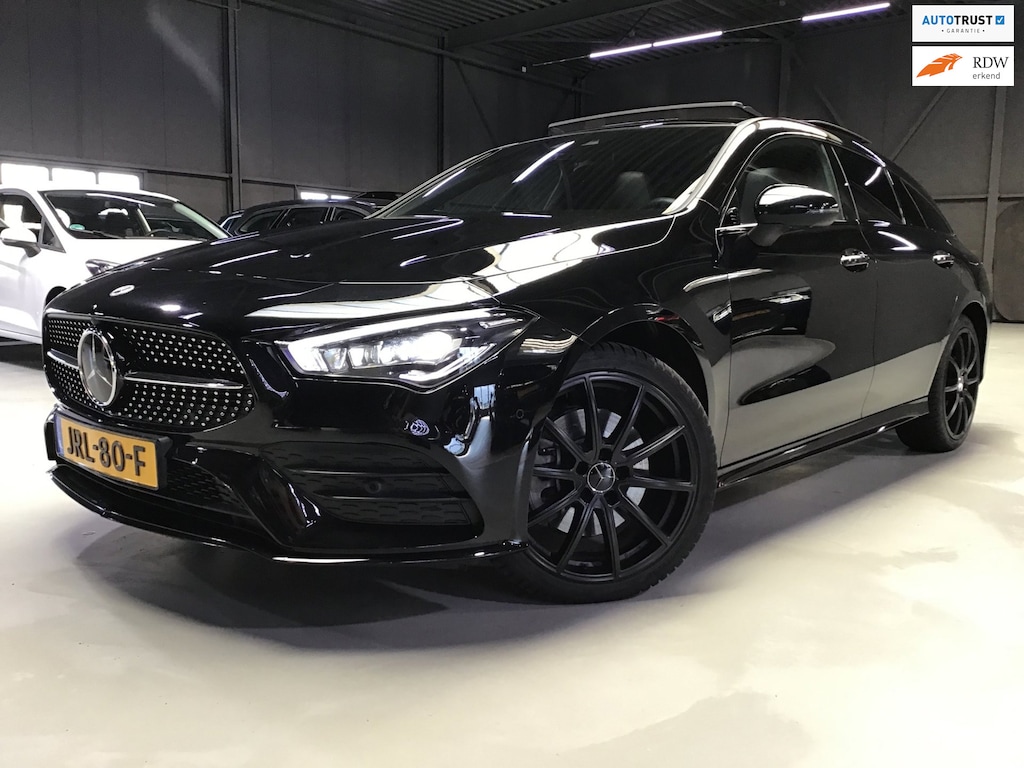 Mercedes-Benz CLA Shooting Brake 250 e AMG Line I Dealer Onderh. I Pano I Clima I Cruise I 19inch I 360Cam I Keyles I 218PK
