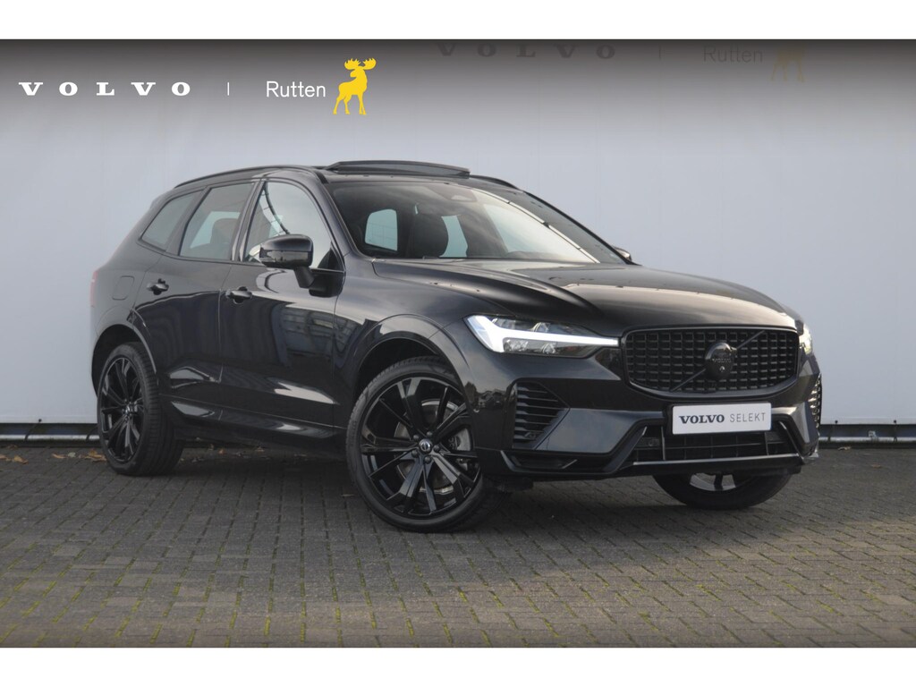 Volvo XC60 T6 350PK Automaat AWD Plus Black Edition / Trekhaak / Panoramadak / BLIS / Adaptieve cruise control / Keyless entry / Stoel - en stuurwielverwarming / elektrische stoelen met geheugen / Parkeersensoren met 360 camera / Elektrische achterklep