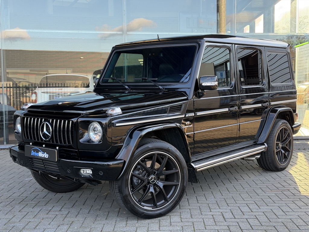 Mercedes-Benz G-klasse AMG 55 Kompressor | Schuifdak | 1A toestand | Carplay | Designo |  Interesse, Proefrit? Bel of app met: 06-24282842 / 06-42130156