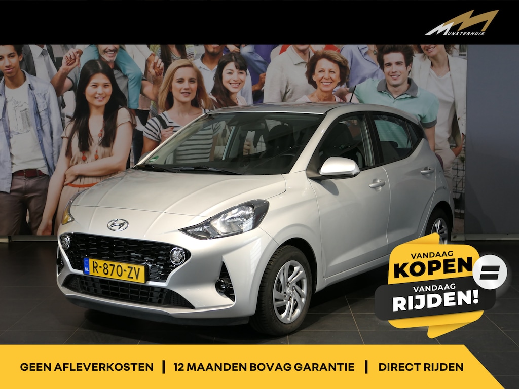 Hyundai i10 1.0 Comfort 5-zits - Occasion Lease vanaf €394 p/m - *AUTOMAAT!* - Airco - Cruise - Apple carplay/ Android auto
