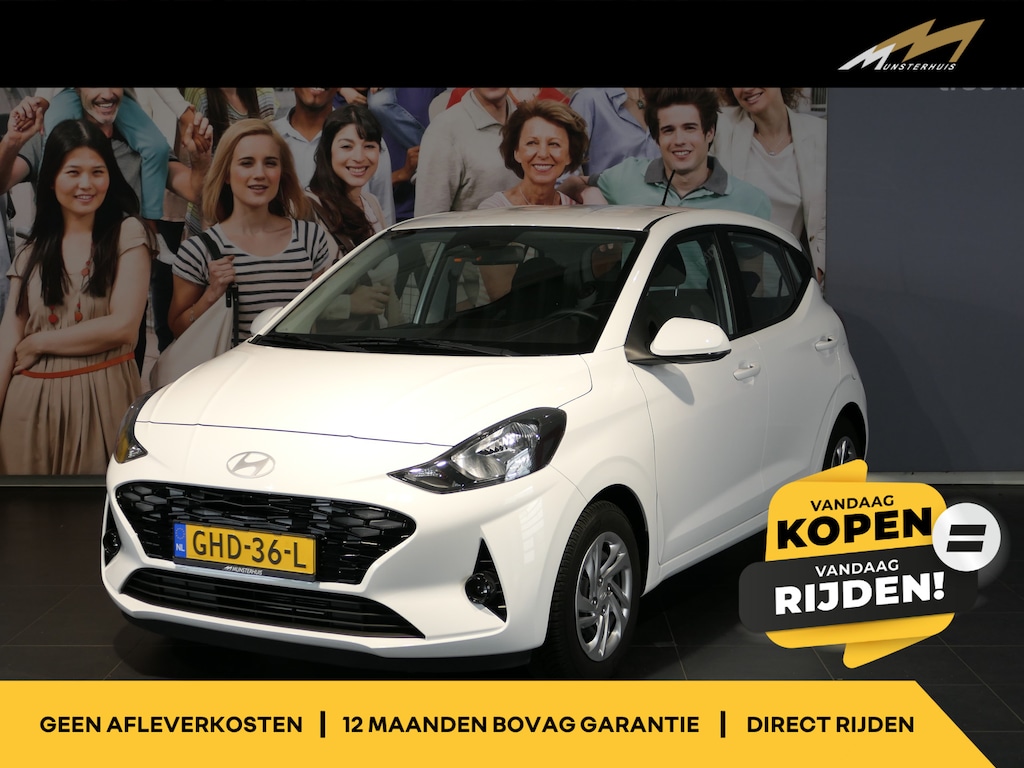 Hyundai i10 1.0 Comfort - Occasion Lease vanaf €309 p/m - Apple carplay/ Android auto - Cruise - Radio - Airco