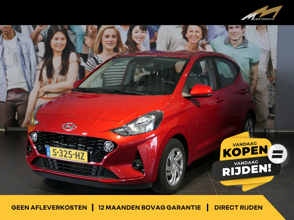 Hyundai i10 1.0 Comfort Smart - Occasion Lease vanaf €424 p/m - Afneembare trekhaak - Navi - Apple carplay/ Android auto - Camera - Bluetooth - Airco