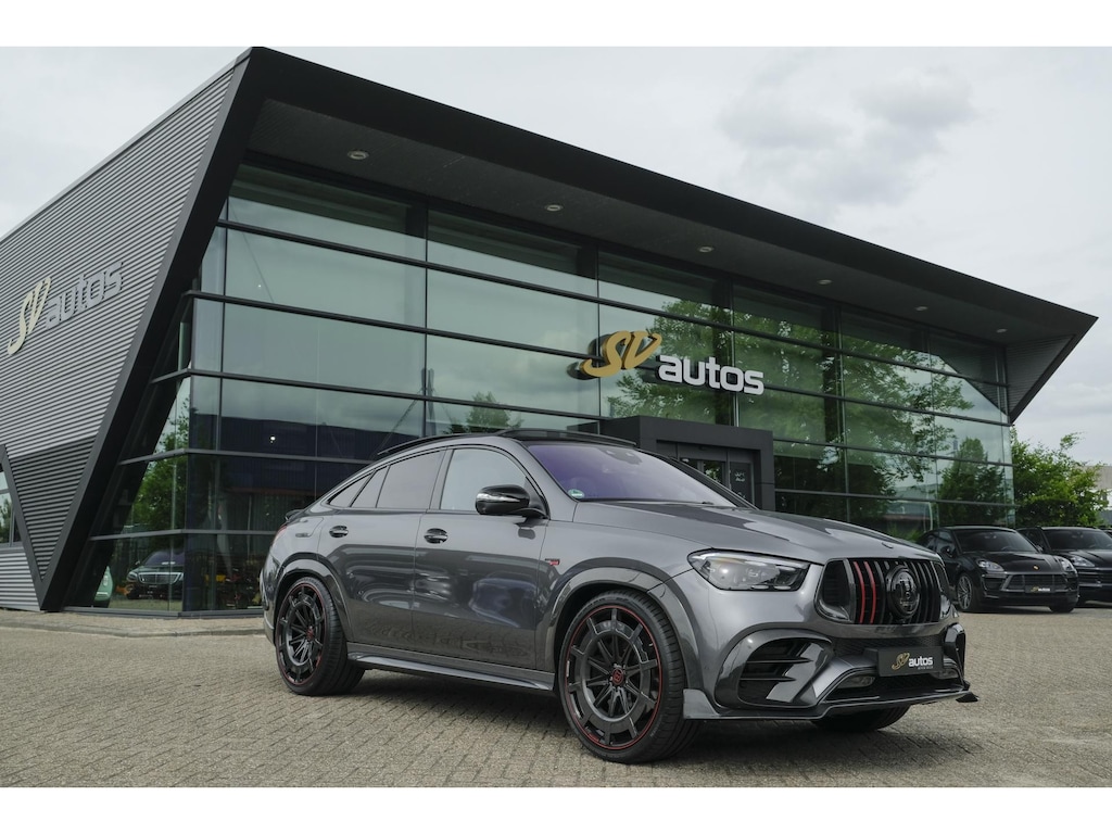 Mercedes-Benz GLE Coupé GLE450d AMG 390pk Brabus Rocket 900 Panoramadak *BTW* Trekhaak Night pakket Widescreen Luchtvering 1e eigenaar! 24" LMV