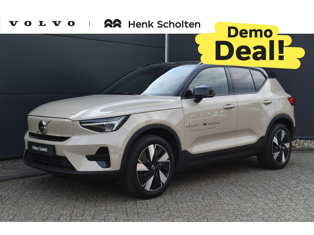 Volvo EX40 Single Motor Ext. Range Plus Europa 82 kWh |DEMO DEAL| Harman Kardon Premium Sound | BLIS | 360 graden Camera | Keyless | Adaptieve Cruise Control | Pilot Assist | Google Navigatie | Elektrische verstelbare voorstoelen | Stoel-/Stuurwielverwarming |
