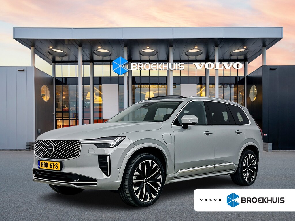 Volvo XC90 T8 Ultra Bright | 21" | Luchtvering | Trekhaak | Panoramadak | Harman Kardon | 360 Camera | Elektr. verst. Stoelen | Matrix LED | Stoel/Stuur/Achterbankverwarming