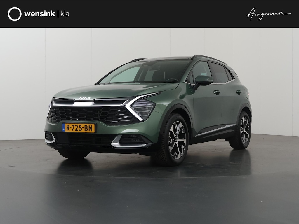 Kia Sportage 1.6 T-GDi Hybrid DynamicPlusLine | Trekhaak | Panoramadak | Stoel/Stuurwielverwarming | Dodehoekdetectie | Elektrisch verstelbare voorstoelen | Keyless Go