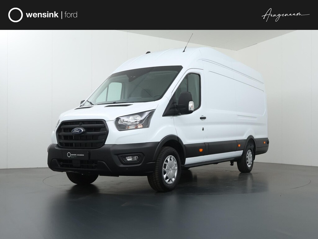 Ford Transit 350 | 2.0 TDCI | L4 H3 | TREND | RWD | 2-ZITS | NAVIGATIE | STOELVERWARMING | LAADRUIMTE PAKKET | TREKHAAK | PARKEERSENSOREN | CARPLAY | ANDROID AUTO | CRUISE CONTROL | AIRCO