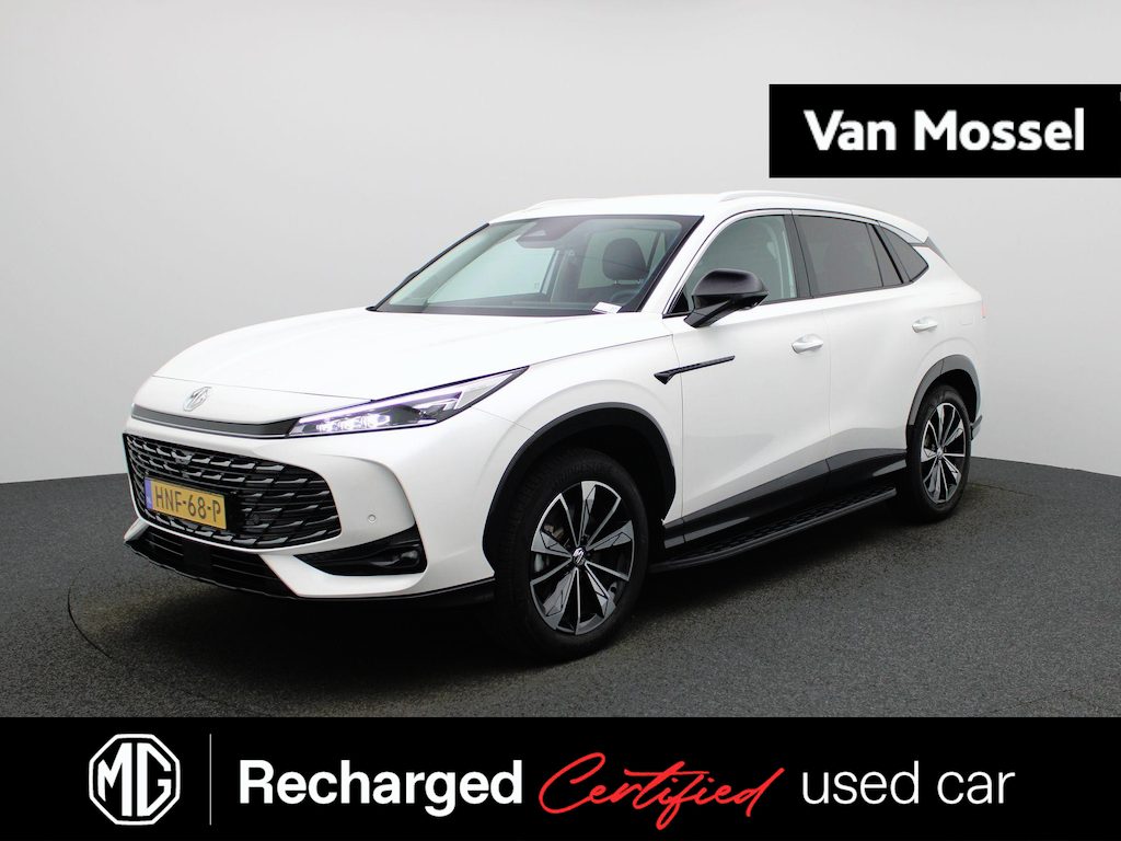 MG MG HS PHEV 1.5 Aut. Luxury | 7 jaar fabrieksgarantie | 1e-Eig. | 100km Elektrisch | Navi | CarPlay | 360 Camera | Stoelverwarming | Led Koplampen |