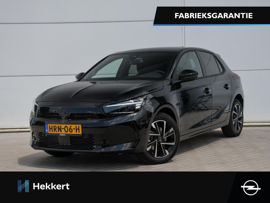 Opel Corsa GS 1.2 Turbo Hybrid 100pk Automaat DODE HOEK | NAVI | PDC + CAM. | STOEL + STUURVERW. | APPLE-CARPLAY | 16''LM