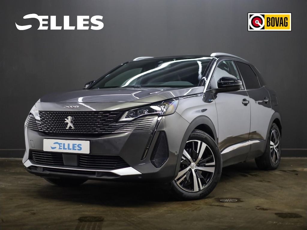 Peugeot 3008 1.6 HYbrid 300 GT Pack SOH 98% | Panoramadak | Black Pack | 360 Camera