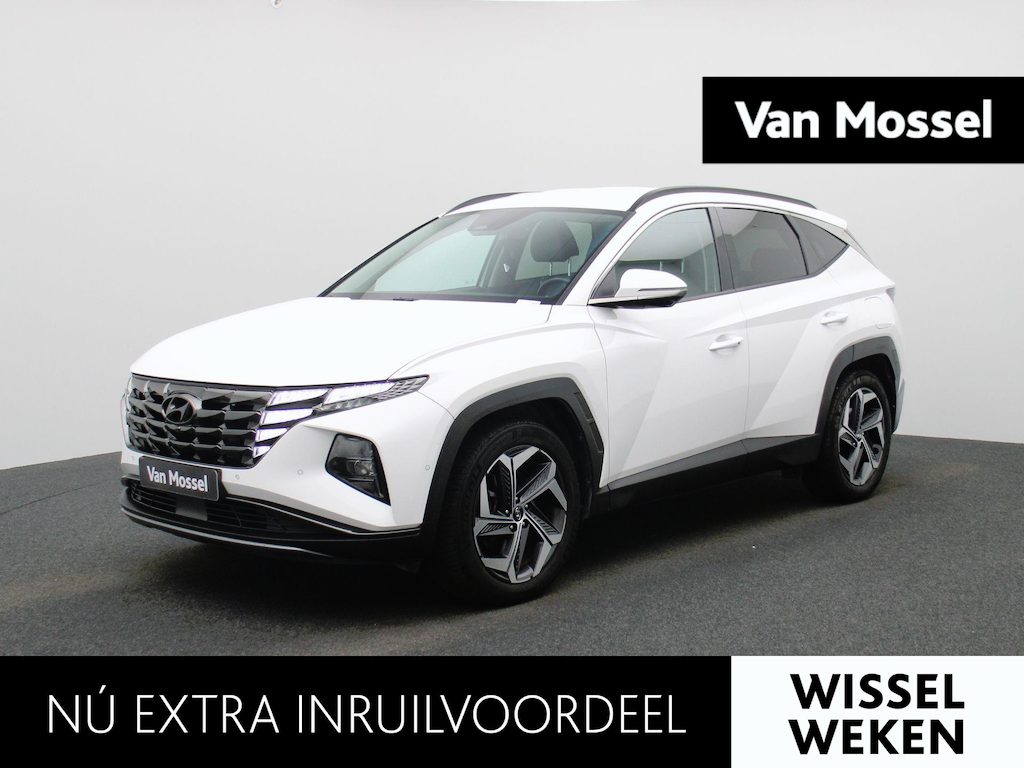 Hyundai Tucson 1.6 T-GDI PHEV Premium 4WD | LMV | Automaat| Navigatie | Leder | Stoel/Stuur verwarming | Stoel koeling | Virtual cockpit | Cruise control | Apple carplay | Climate control | Camera | Parkeer sensoren | DAB