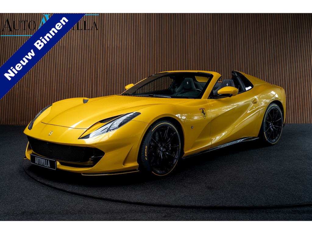 Ferrari 812 GTS 6.5 V12 HELE Full-carbon Lift 360° Full-PPF JBL Passenger display Painted Ferrari Shields Daytona Racing seats
