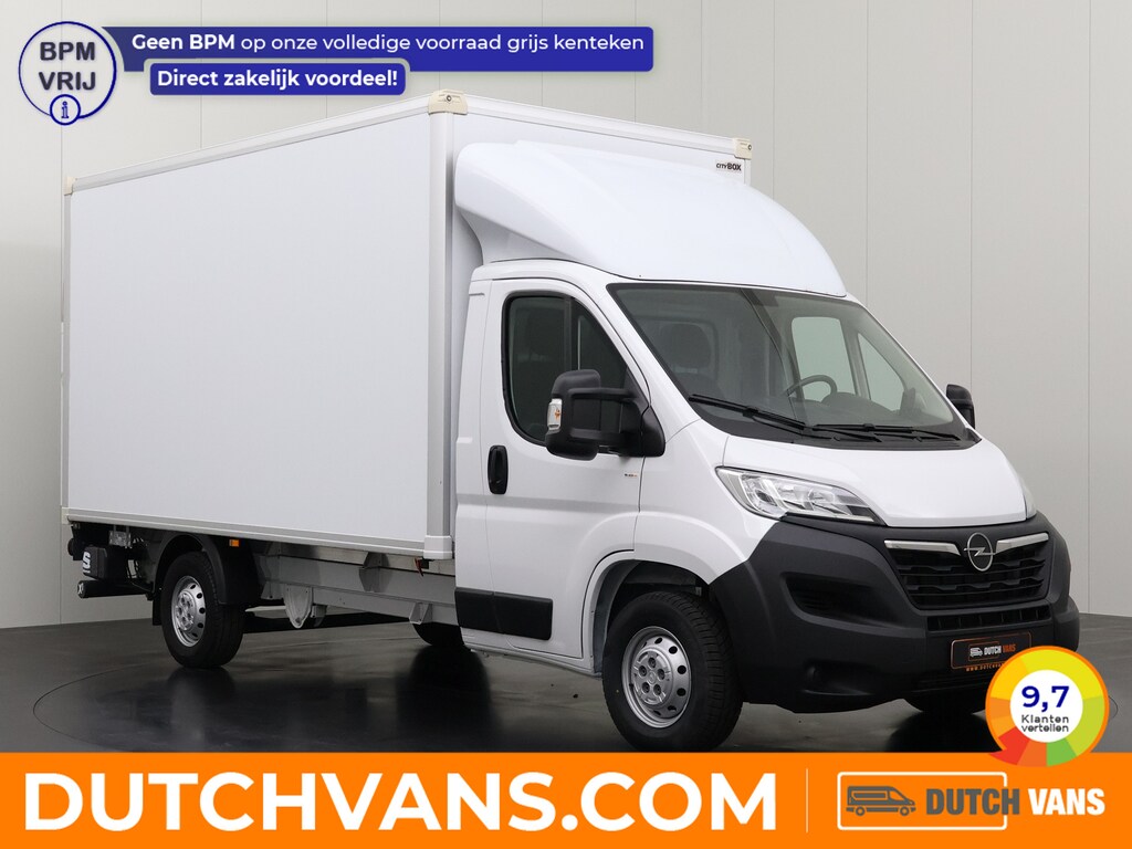 Opel Movano 2.2HDi Bakwagen+Laadklep | 1046Kg Laden | Airco | Camera | Cruise | 3-Zits