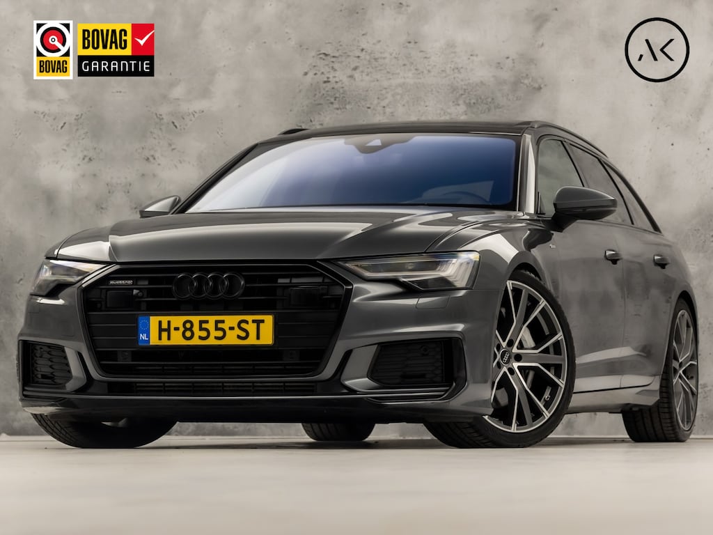 Audi A6 Avant 55 TFSI quattro S-Line 340Pk Automaat (PANORAMADAK, 6 CILINDER, BANG&OLUFSEN, HEAD-UP DISPLAY, NAPPA LEDER, MEESTURENDE ACHTERAS, CAMERA, STOELVERWARMING, SFEERVERLICHTING, ADAPTIVE CRUISE, MATRIX LED, NIEUWSTAAT)