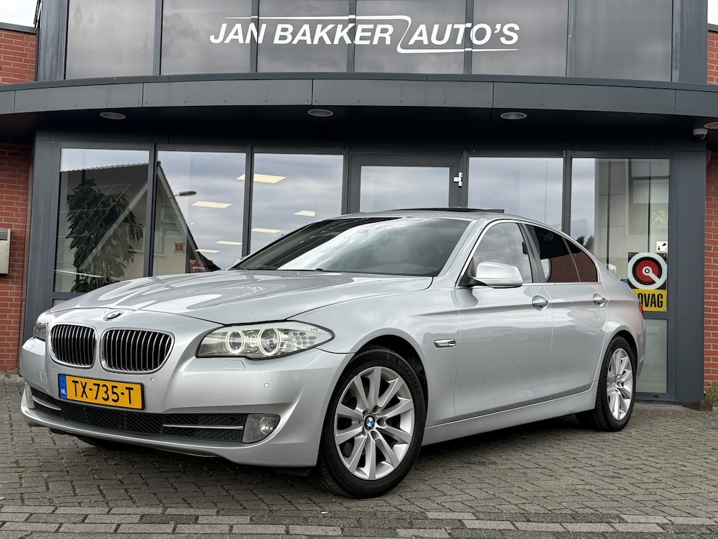 BMW 5-Serie 523i High Executive ✅ Camera ✅ Leer ✅ Schuifdak ✅