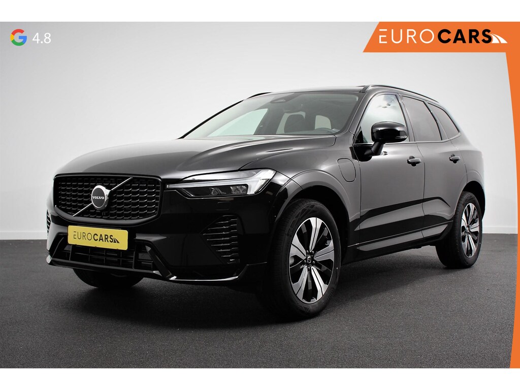 Volvo XC60 2.0 T6 Plug-in hybrid AWD Plus Dark Adaptieve cruise control Leder Navigatie Google Harman Kardon Panorama dak Lichtmetalen Velgen 19" Dab Stoelverwarming Camera Led Climate control Apple Carplay/ Android Auto