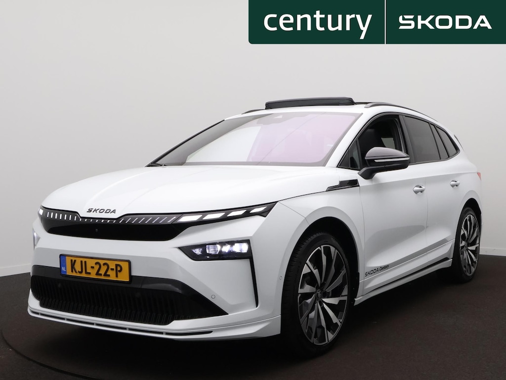 Skoda Enyaq Sportline Elektromotor 210 kW / 286 PK SUV Elektri + Panoramadak + Business uptrade Maxx + 21 inch + zwenkbare trekhaak
