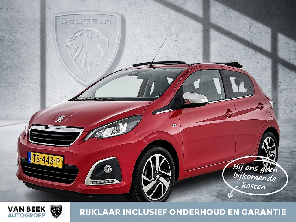 Peugeot 108 72pk Allure TOP! | Rijklaar | Canvas dak | Camera | Climate Control |