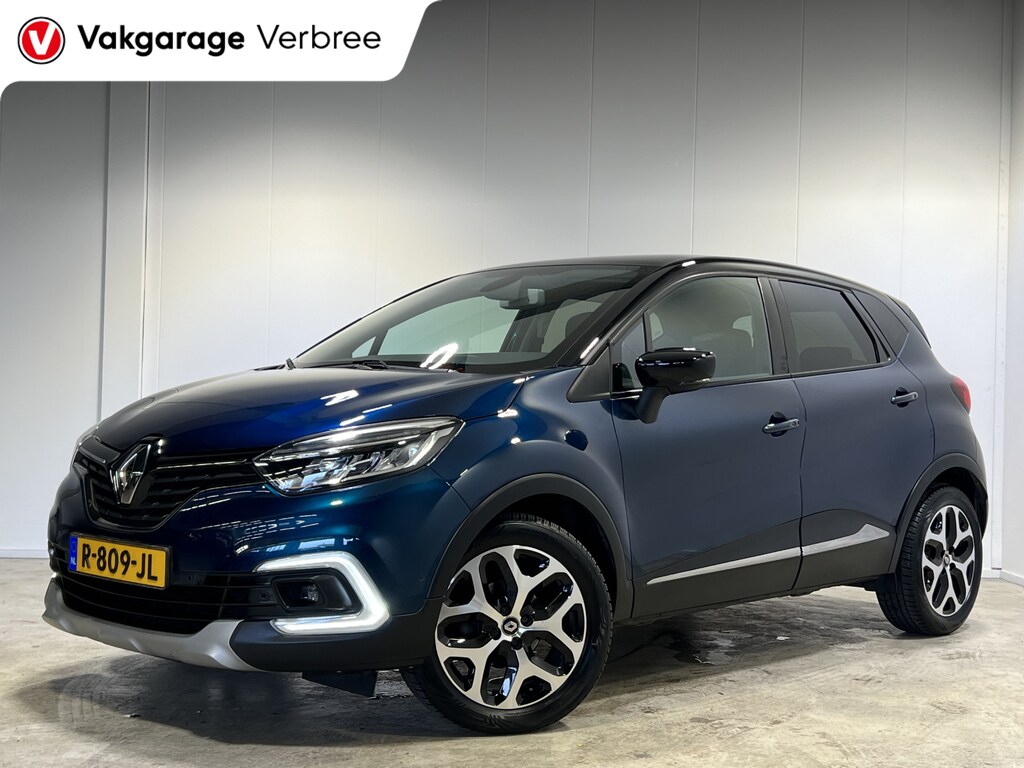 Renault Captur 0.9 TCe Intens | Navigatie/Android/Apple Carplay | LM Velgen 17" | Panoramadak | Voorstoelen Verwarmd | Lederen Bekleding | Airco |