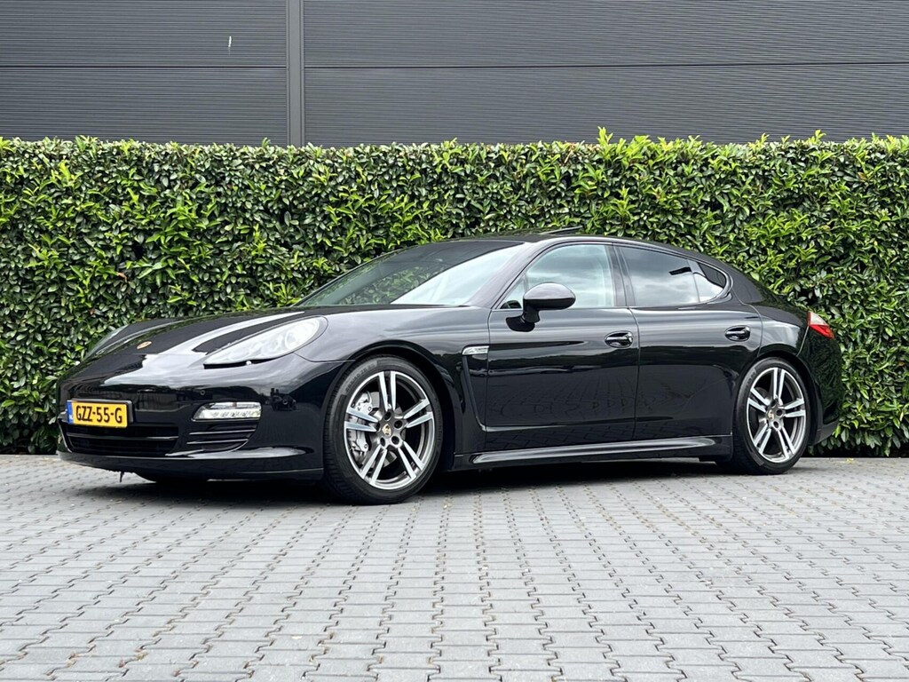 Porsche Panamera 4.8 4S, PANORAMADAK, LUCHTVERING, SPORTCHRONO, BOSE, SPORTUITLAAT, NAVIGATIE, DODEHOEK, MEMORY, CRUISE CONTROL, CLIMATE CONTROL, STOELVERWARMING, LICHTMETAAL 20"