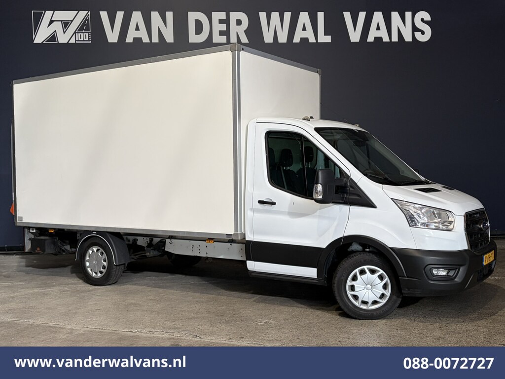 Ford Transit 2.0 TDCI 160pk Bakwagen Laadklep Euro6 Airco | 1040kg laadvermogen | Cruisecontrol | Verwarmde Voorruit Bijrijdersbank