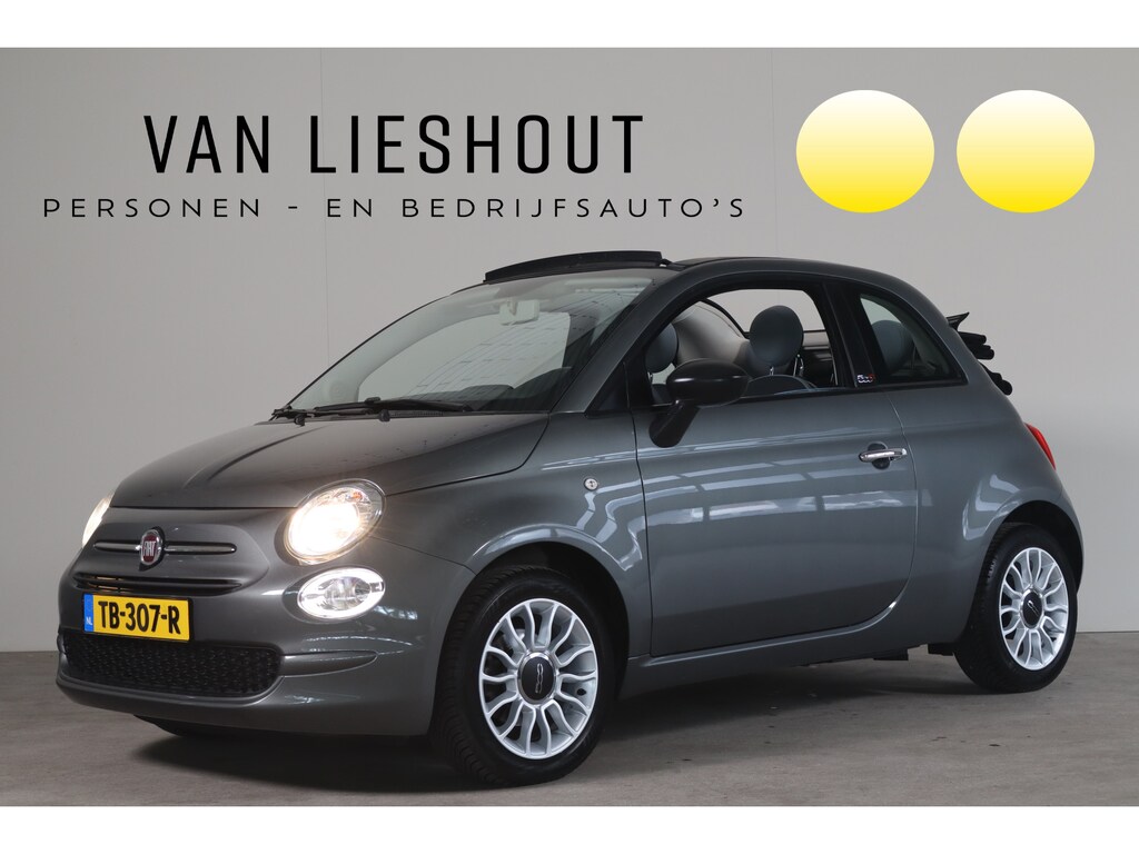 Fiat 500C 1.0 TwinAir PopStar NL-Auto!! Cruise control I Airco