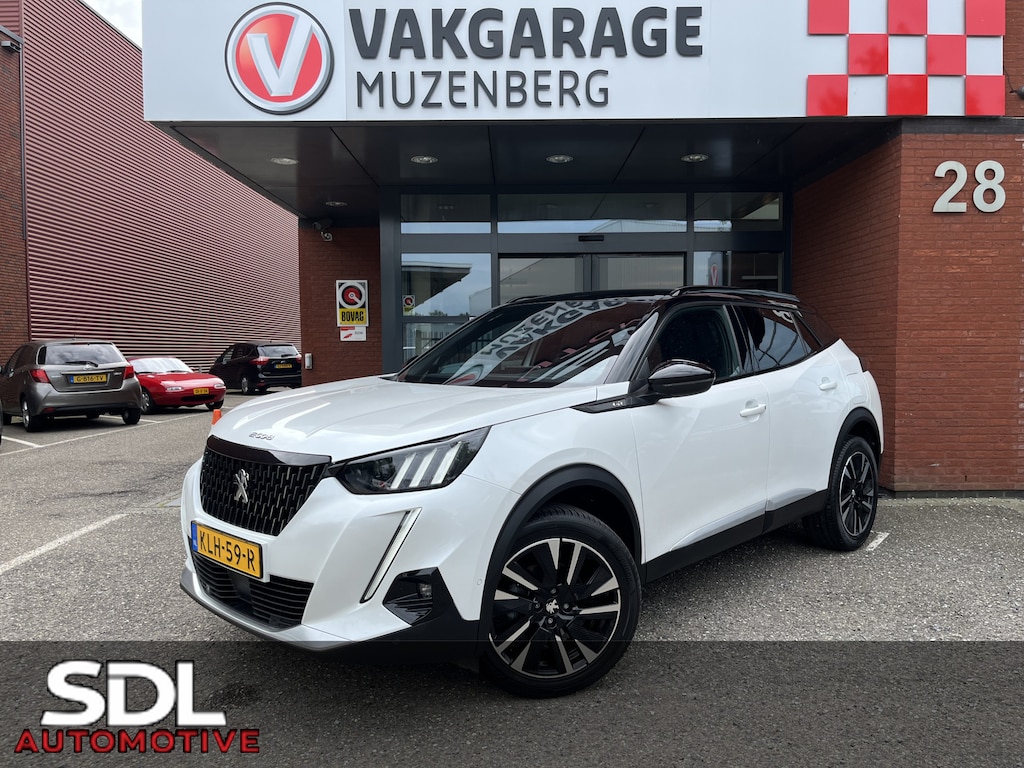 Peugeot 2008 1.2 PureTech GT Pack D.RIEM VERVANGEN // LEDER-ALCANTARA // DODEHOEK // ADAPT. CRUISE // CAMERA+SENSOREN // STOELVERWARMING // NAVI+CARPLAY //