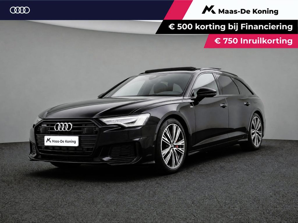 Audi A6 Avant 55 TFSI e quattro 367pk S Competition · Panoramadak · Camera · Leder · Apple/Android Car Play · Adaptive Cruise Control · Stuurwiel verwarmd · EXTRA INRUILKORTING ·