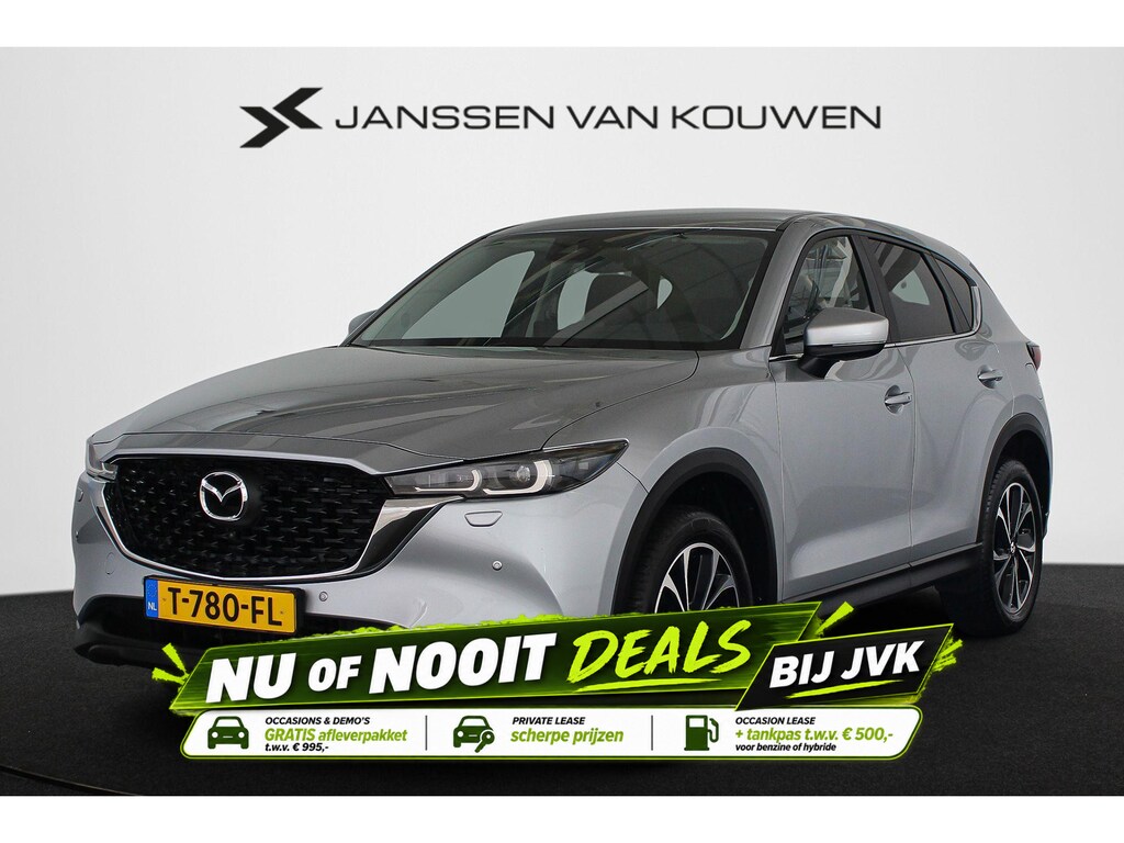 Mazda CX-5 2.0 e-SkyActiv-G M Hybrid 165 Advantage Stuur/Stoelverwarming Trekhaak Head-Up Navi Dodehoek