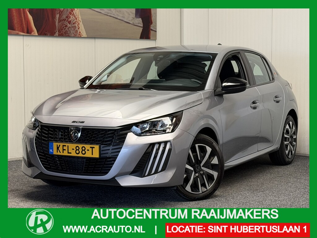 Peugeot 208 1.2 STYLE 100PK MODEL 2025 NAVIGATIE CRUISE CONTROL APPLE CARPLAY/ANDROID AIRCO  BLUETOOTH TELEFOON RIJSTROOKSENSOREN PDC ZEER MOOI !!