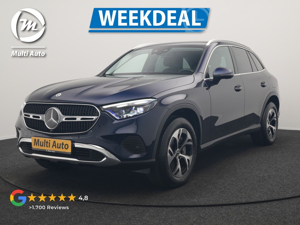 Mercedes-Benz GLC 300e 4MATIC Avantgarde PHEV 313pk Dealer O.H. | Adaptive Cruise | Camera | Digital LED | Sportstoelen Memory & Verwarmd | Stuur Verwarmd | Sfeerverlichting | Apple Carplay | Blis | Navigatie | MBUX | DAB | Plug In Hybrid |