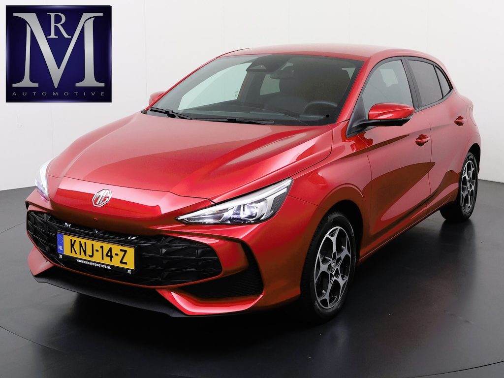 MG MG3 Hybrid+ 1.5 Hybrid+ Luxury ONDERHOUD GEHAD BIJ DEALER, DIRECT LEVERBAAR | 7 JAAR MG FABRIEKS GARANTIE TM 02-2032 | STOEL + STUURVERWARMING | 360 CAMERA | ADAP. CRUISE | DODE HOEK | KEYLESS | APPLE CARPLAY |
