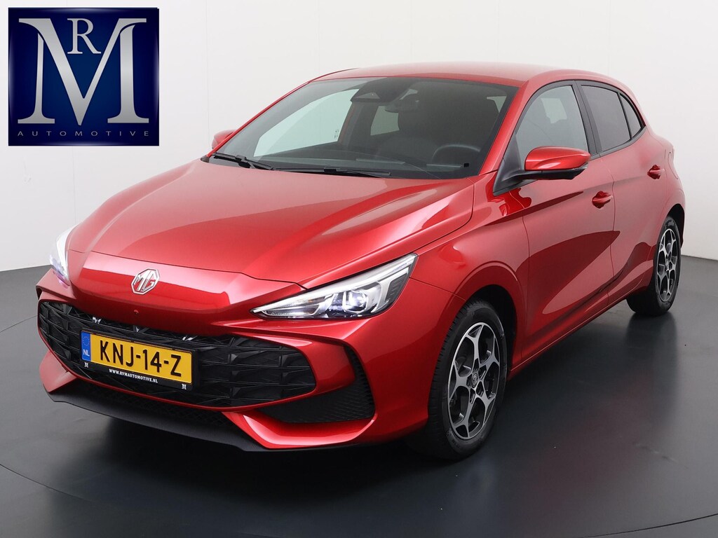 MG MG3 Hybrid+ 1.5 Hybrid+ Luxury ONDERHOUD GEHAD BIJ DEALER, DIRECT LEVERBAAR | 7 JAAR MG FABRIEKS GARANTIE TM 02-2032 | STOEL + STUURVERWARMING | 360 CAMERA | ADAP. CRUISE | DODE HOEK | KEYLESS | APPLE CARPLAY |