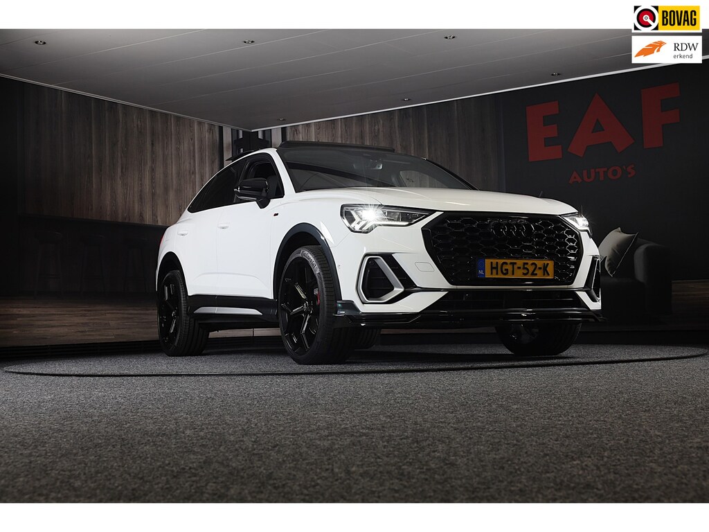 Audi Q3 Sportback 45 TFSI e RSQ3 Look / Memory / Camera / Acc / Lane Assist / Dode Hoek / S Line Zetels / Pano / Matrix / 21 In