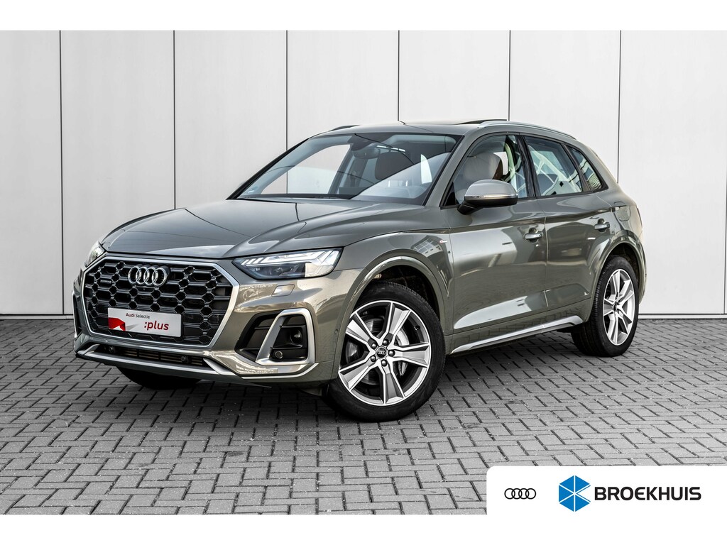 Audi Q5 55 TFSI e S edition Competition 367PK | Panorama Dak | Ledere Bekleding | Head-Up Display | 360 Camera |