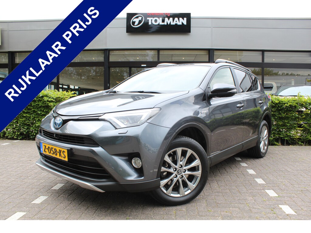 Toyota RAV4 2.5 Hybrid AWD Executive | Rijklaar | Trekhaak | Leder | Memory | Blind Spot | Stoel-/stuurverw. | 360 Camera | Open dak | Adap.cruise
