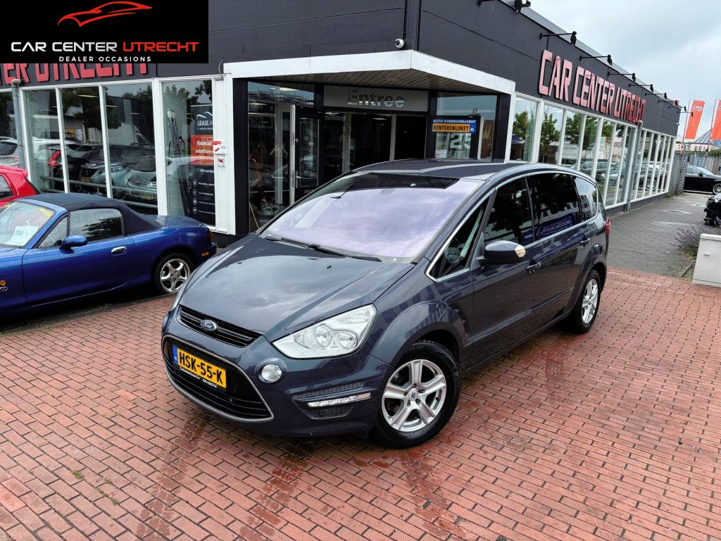 Ford S-Max 1.6 EcoBoost Titanium | trekhaak | leder | navi | airco |