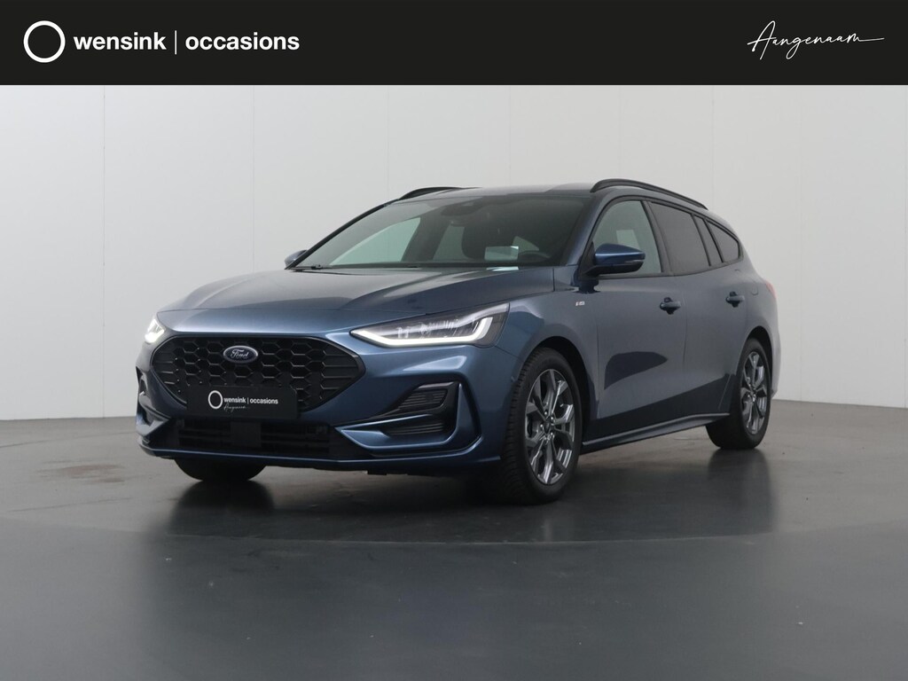 Ford Focus Wagon 1.0 EcoBoost Hybrid ST Line X | Afneembare Trekhaak | Winterpakket | Cruise Control Adaptief | Parkeercamera | HUD | Navigatie | Apple Carplay/Android Auto |
