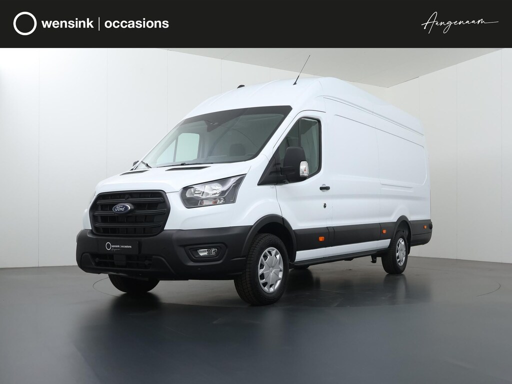Ford Transit 350 | 2.0 TDCI | L4 H3 | TREND | RWD | 2-ZITS | NAVIGATIE | STOELVERWARMING | LAADRUIMTE PAKKET | TREKHAAK | PARKEERSENSOREN | CARPLAY | ANDROID AUTO | CRUISE CONTROL | AIRCO