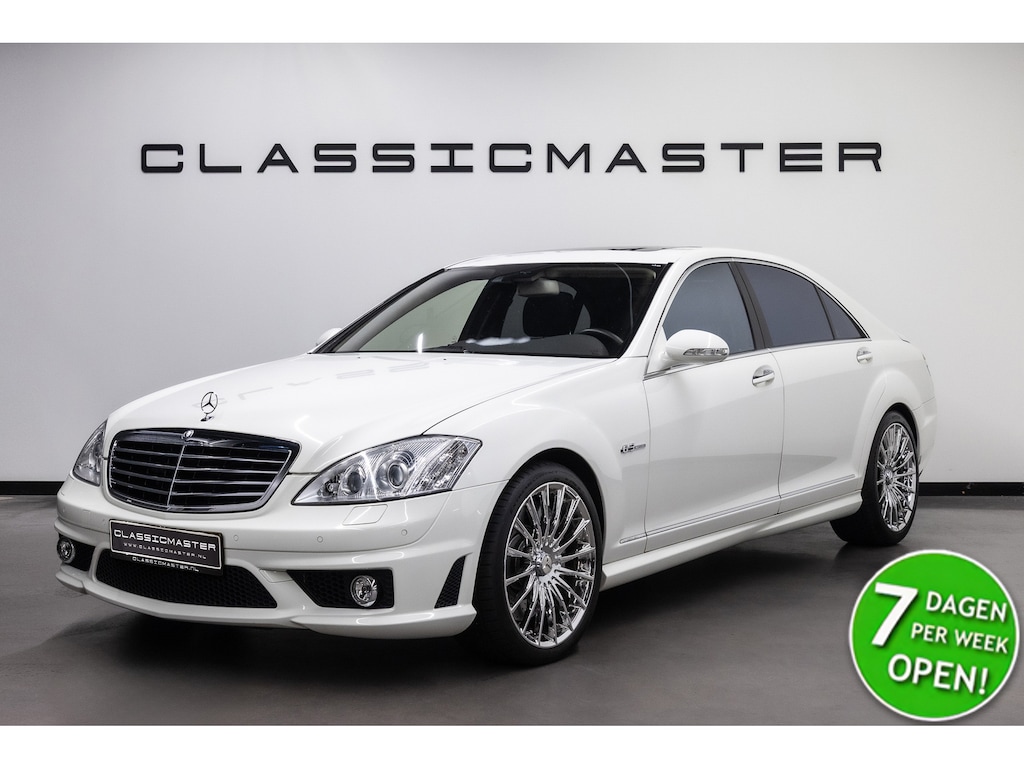 Mercedes-Benz S-klasse AMG 63 Lang Btw auto, Fiscale waarde € 12.000,- (€ 41.280.99 Ex B.T.W) DEALER AUTO Dealer auto