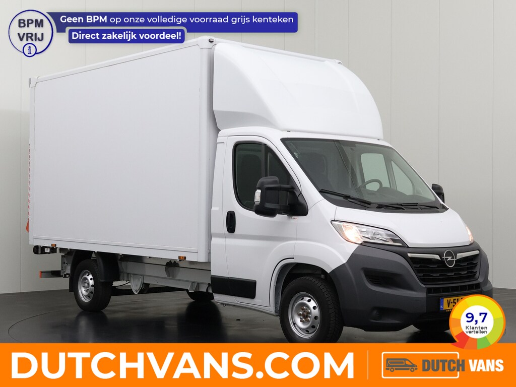 Opel Movano 140PK Bakwagen+Laadklep | Trekhaak | Multimedia | Camera | Airco | Cruise | Dakspoiler | 1046Kg Laadvermogen