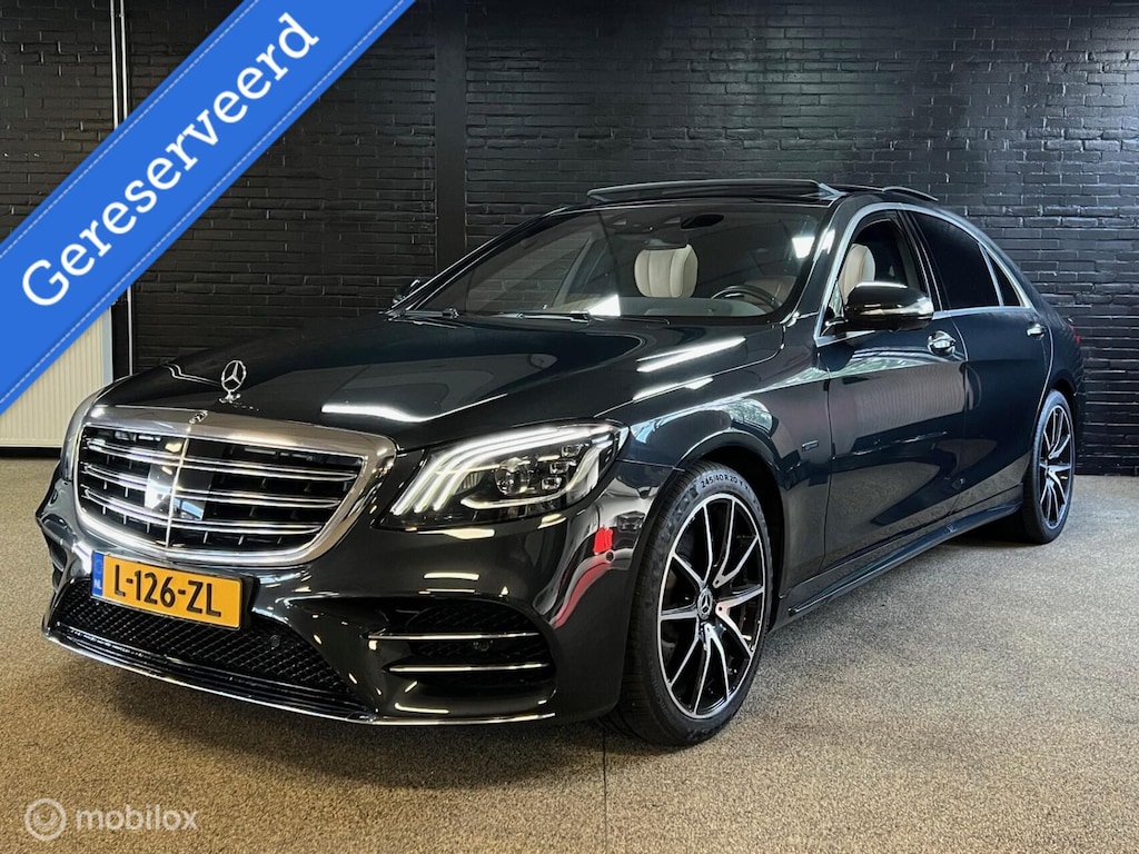Mercedes-Benz S-klasse 560e Lang AMG Grand Edition SOFTCLOSE DEALER OND FABRIEKSGARANTIE