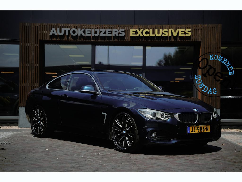 BMW 4-Serie Coupé 420d Executive Navigatie Leer Stoelverwarming