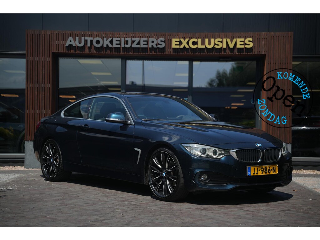 BMW 4-Serie Coupé 420d Executive Navigatie Leer Stoelverwarming