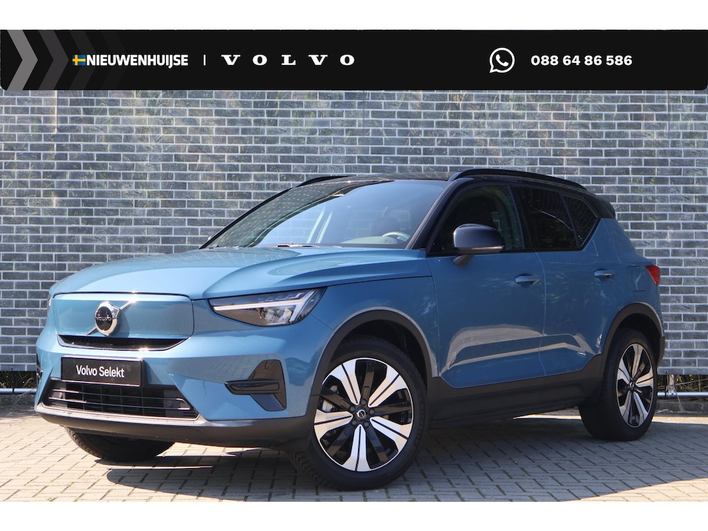 Volvo XC40 Recharge Core 70 kWh | Warmtepomp | Achteruitrijcamera | Parkeersensoren | Stoelverwarming | Navigatie | Apple Carplay | Android Auto | Cruise Control | Privacy Glas | Uitschuifbare Beensteunen