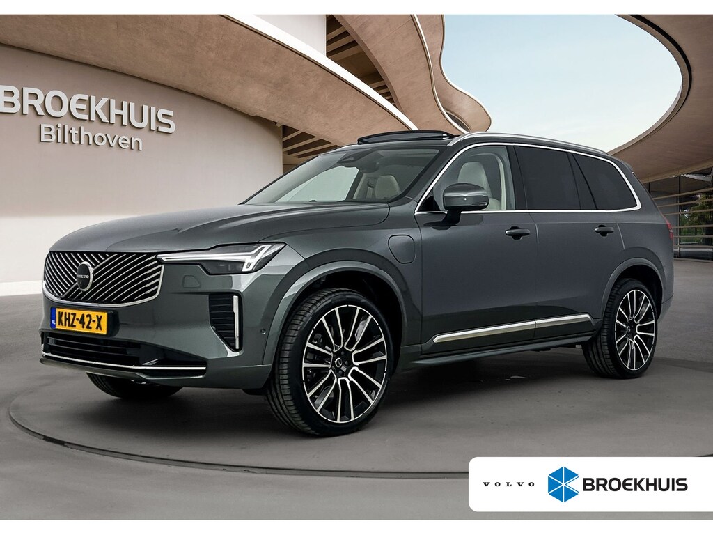 Volvo XC90 T8 Executive Edition Bright | Extra getint glas | Gelamineerde zijruiten | Blond interieur | Luchtvering | Stoelventilatie / Massage / verwarming |