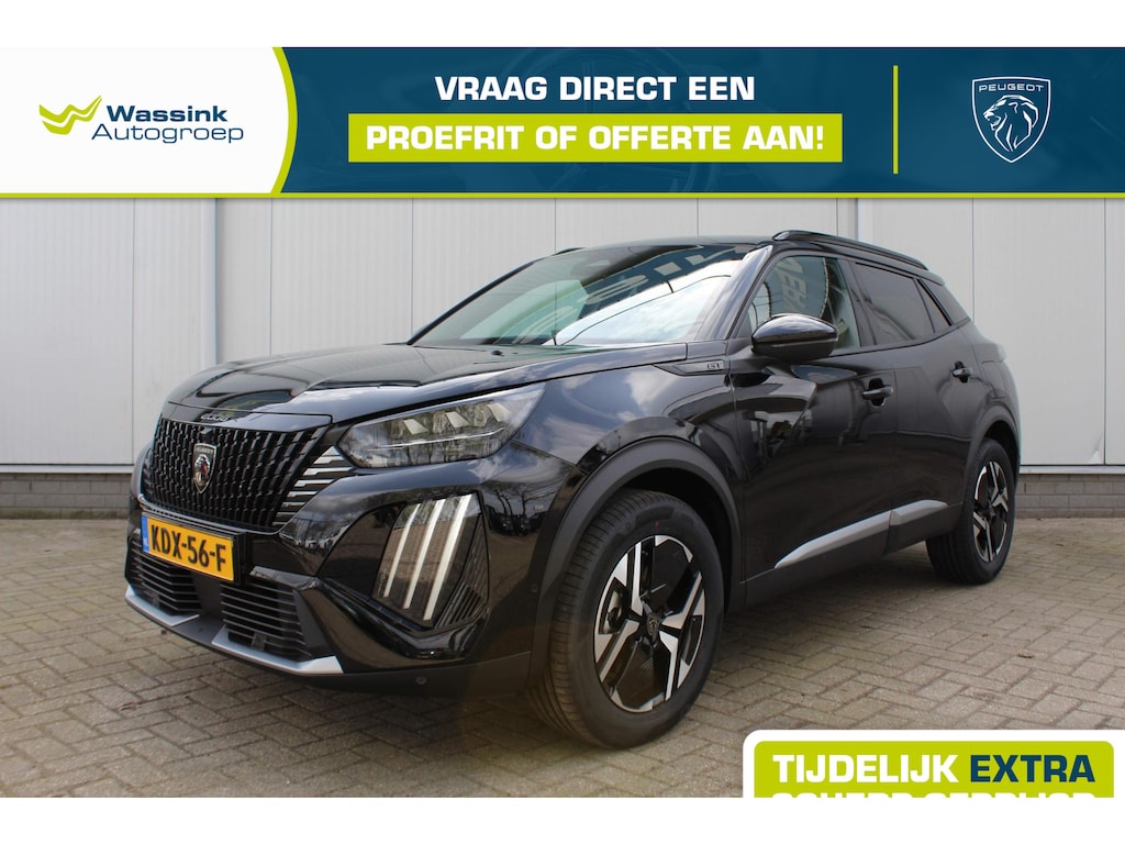 Peugeot 2008 1.2 Hybrid 145 GT | Navigatie | Parkeercamera | Parkeersensoren | LED |