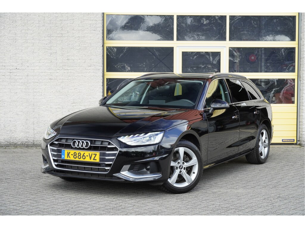 Audi A4 Avant 35 TFSI 150PK! Automaat Business Edition BJ2021 Lmv 17" | Led V+A | Dynamische knipperlichten | Pdc | Achteruitrijcamera | Elek. achterklep | App-Connect | Navi | Virtual cockpit | Climate control | Cruise control | Sportstoelen | Extra getint glas
